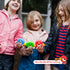 Famm 8ft 3+ Handy Red Bird Tape Measure for Kids STEM Educational Tool with Level, Protractor, Retractable Design - DIY