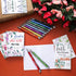 Seajan 80 Pcs Inspirational Gifts Set, 40 Motivational Ballpoint Pens, 40 Floral Prayer Journals for Women