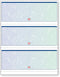 DocuGard Premier Prismatic Check, 13 Features, 8.5 X 11, Blue/Green Prismatic, 500/ream