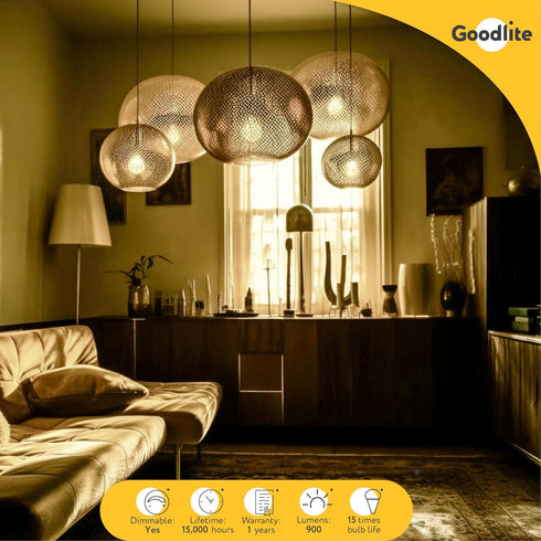 Goodlite G-83346 A19 9W Dimmable Warm White 3000K