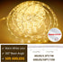 50ft 600 20 Dimmable IP68 OMIKA LEDs Solar Rope Lights, USB Charging, Lighting Modes, Timer Remote Control, Waterproof