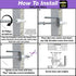 TOGGLER SnapSkru SPM Mini Self-Drilling Drywall Anchor, Pack of 100, Made in US, for #6 to #8 Fastener Sizes