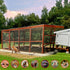 1/2 inch 24 50 19 Thinkahead Hardware Cloth X ft Gauge, Galvanized Wire Mesh Roll, Welded Wire Fencing, Hardware Cloth