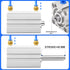 TAILONZ PNEUMATIC 32mm Bore 50mm Stroke Small Thin Cylinder, Aluminum Pneumatic Air Cylinder SDA32-50