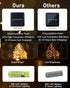 2 Packs 66Ft 200 8 Brightown Solar String Lights, Total LED Solar Fairy Lights with Modes, Waterproof Solar Lights