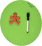 Stretcherz Metal Wall Board, Green