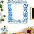 Spakon 60Ft Winter Snowflake Bulletin Board Border, Snowman Decorative Rolled Trim for School Classroom Office Wall