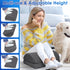 Foot Rest for Desk & Gaming Accessories, Comfortable Footrest with 2 Adjustable Heights & Removable Cover, Office Desk