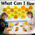 Bee Bulletin Board Decorations - Bee Theme Cutouts Set with Honeycombs and Stickers for Birthday Party Decor