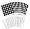 SWOMMOLY 771 Printed Spice Jar Labels with Extra Write-on Labels, Pantry Stickers