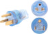 ONETAK NEMA 6-50P to 5-15R 5-20R 6-15R 6-20R Compact 240V 50 Amp 3 Prong Male Plug to 240V Female Receptacle