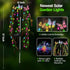 69LED Solar Garden Lights Outdoor Decorative Waterproof, Swaying Tree Solar Lights for Outside, Butterfly Flower Lights