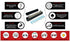 10 Terminal Bus Bar Kit for Power and Ground Distribution, Heat Shrink Ring Terminals and Cover Included