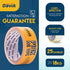 Davik Adhesive Carry Handle Straps: Stick On Handles for Moving Boxes and Bags - 25 Handles