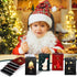 Christmas Mini Notebook, Xmas Pocket Notebooks with Santa Claus Lined Journals for Christmas Gift Supplies