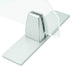 T-Shaped Sneeze Guard Clamp Bracket with Freestanding Base for Plexiglass or Acrylic Panel - 1 PC Assembled