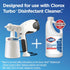 COVID-19 64 Turbo Disinfectant Cleaner for Sprayer Devices, Bleach-Free, Kills Cold and Flu Viruses and Virus, Fluid
