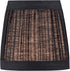 Aspen Creative 51506-2, 3" 4" 4" Set 2 Hardback Empire Transitional Clip-On Chandelier Lamp Shade, Mushroom Pleated