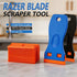 Karebeen 2 100 Pcs Razor Blade Scraper Tool with Pcs Blades, Plastic Window Glass Scraper, Adhesive Remover