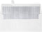 LUXPaper Business Envelopes #10 Foil Lined | Peel & Press | 4 1/8" x 9 1/2" | White w/Silver LUX Lining | 60lb. Text |