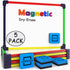Magnetic Dry Erase Board for Kids, Whiteboard 9” x 12”, Includes White Board for Writing Learning & Drawing Art