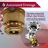 3/4 Inch Vacuum Breaker Solid Brass Hose Bib Backflow Preventer for Garden Spigot RV