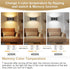 3000K/4000K/6000K Dimmable 12W 1 Pack) TRLIFE Modern Wall Sconces, Selectable and LED Wall Sconce Aluminum Wall Mounted