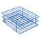 SP Bel-Art Poxygrid Test Tube Rack for 16-20mm Tubes, 80 Places, Blue