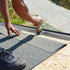 4 Inch x 98 Foot Waterproofing Roof Tape - Anti Fracture Membrane Fabric Sheet for Shower Walls and Tiles