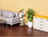 Yieach 3 Tiered Rolling Utility Cart on Wheels with Handle,Modern Design Storage Cart