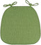 GWTYR Grass Green,1 Set,Chair Cushion Memory Foam Chair Pads with Ties and Backing,