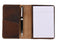 Journal Cover, Rustic Leather for Top Bound Memo Books, 3.5 x 5.5 inch, Handmade Spiral Notebook Cover, Refillable