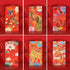 Red Envelopes Chinese New Year, 30 Pack with 6 Styles Lucky Money Envelopes for Cash - 6.6 x 3.5 inches