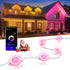 Nexillumi Permanent Outdoor Lights for House, 100ft Smart RGB LED Lights Outside
