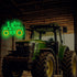 Green Tractor Neon Sign LED Farm Tractor Night Light for Boys Room, Kids Bedroom, Birthday Party, Tractor Wall Decor