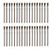 36pcs Horsehair Professional Disposable Acid Flux Glue Brushes for Woodworking, Crafting, Soldering, DIY Home, Art