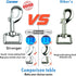 Garwor 1 Inch Heavy Duty Chrome Swivel Snap Hooks - Trigger Snaps for Dog Leash Hook, Key Chain, 4 Pcs