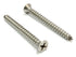 Bolt Dropper Stainless Steel Flat Head Phillips Screws - Pack of 100 #6 x 1-Inch Wood Screws, Durable and Rust-Resistant