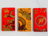 DRAWN18 Pieces Vietnamese New Year Red Lucky Money Envelopes ( large Size 6.5"x3.5")- Bao Li Xi Tet Size Lon