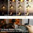 Dimmer 560W Dimmer 24H IP65 Dimmer 100FT Dimmable Bulbs, Outdoor for String Lights Plug with Cycle Timer & Memory