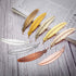 Tatuo 27 Pieces Colorful Feather Bookmarks for Readers, Classic Styles for Book Lovers