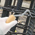 Rebar Twister with Wooden Handle - Concrete Iron Wire Tie Twister Tool for Fence Twisting, 3 Pack