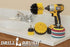 Drillbrush Set Power Scrubber Brush - Drill Brush Attachment - Grout Brush Drill Attachment - Drill Scrubber Attachment