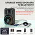 DOREWINAUD 5.3 3.5mm HDMI ARC Audio Extractor Converter,with Bluetooth Audio Receiver Digital to Analog Audio