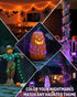 Kelumi 9.8ft 30 Halloween String Lights Battery Operated, Orange Fariy Lights with Timer Waterproof LED Halloween