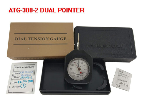 Dial Tension Gauge Meter Tester, Force Meter Transverse Tension Meter with Unit G 300G for Equipment Testing