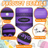 Moonld 6 Set Pcs Chair Pockets for Classrooms Crayon Chairback Buddy Pocket with Name Slot for Back to School Chair