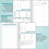 Clever Fox Food Journal Pro, Diet & Wellness Planner for Women & Men, Weight Loss Diary, 7" x 10"