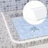 39 Inch Collapsible Shower Water Dam, Shower Threshold Water Barrier, Silicon Water Blocker