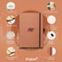 Dingbats* Wildlife Dotted Extra Large A4 Notebook, PU Leather Hardcover Journal for Work, Writing